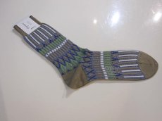 画像1: ayame' Basket lunch I socks (men's) (1)