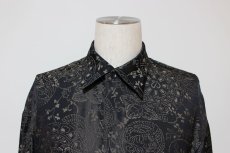 画像2: ETHOSENS Volume Jacquard shirt (2)