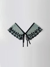 画像1: YUKI SHIMANE Embroidery Lace collar (1)