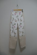 画像1: DECO depuis 1985 FLOWER QUILT PANTS (1)