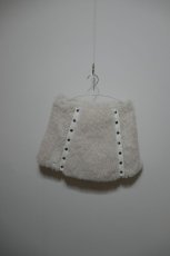 画像1: KISHIDAMIKI poodle fur mini skirt (1)