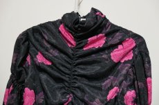 画像4: FETICO Floral print gatherer blouse (4)