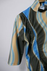 画像2: KISHIDAMIKI printed shirring mini dress (2)