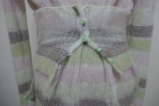 画像2: YUKI SHIMANE Shirring Border knit Bustier (2)