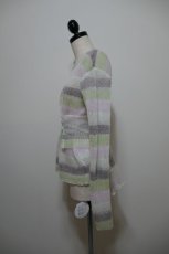 画像3: YUKI SHIMANE Shirring Border knit Bustier (3)