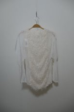 画像4: DECO depuis1985 FEATHER LACE PANEL TOPS (4)