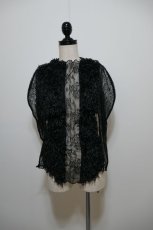 画像1: DECO depuis1985 FEATHER LACE PANEL TOPS (1)