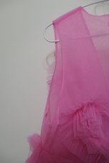 画像5: VIVIANO Ruffle Tulle Vest (5)