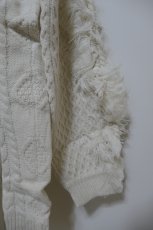 画像4: you ozeki fringe knit cardigan (4)