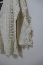 画像2: you ozeki fringe knit cardigan (2)