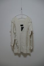 画像1: you ozeki fringe knit cardigan (1)