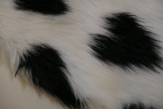 画像2: VIVIANO Heart Pattern Fur Collar (2)