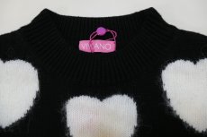 画像5: VIVIANO Heart Pattern Sweater (5)