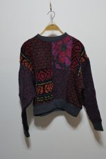 画像1: YEAH RIGHT!! SWITCHING KNIT PULL OVER (1)