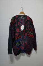 画像1: YEAH RIGHT!! SWITCHING KNIT CARDIGAN(COSBY SWEATER) (1)