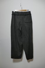 画像4: ETHOSENS Linen squeeze slacks (4)