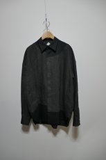 画像1: ETHOSENS Linen over shirt (1)