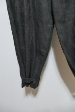 画像3: ETHOSENS Linen squeeze slacks (3)