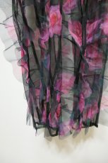 画像3: VIVIANO Ruffle Tulle Leggings  (3)