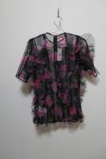 画像4: VIVIANO  Tulle Ruffle Top  (4)