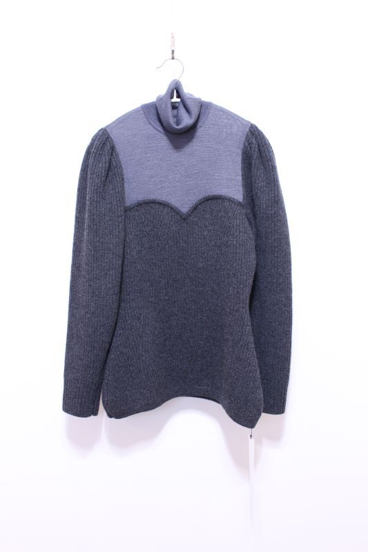 FETICO】Puff sleeve knit top | labiela.com