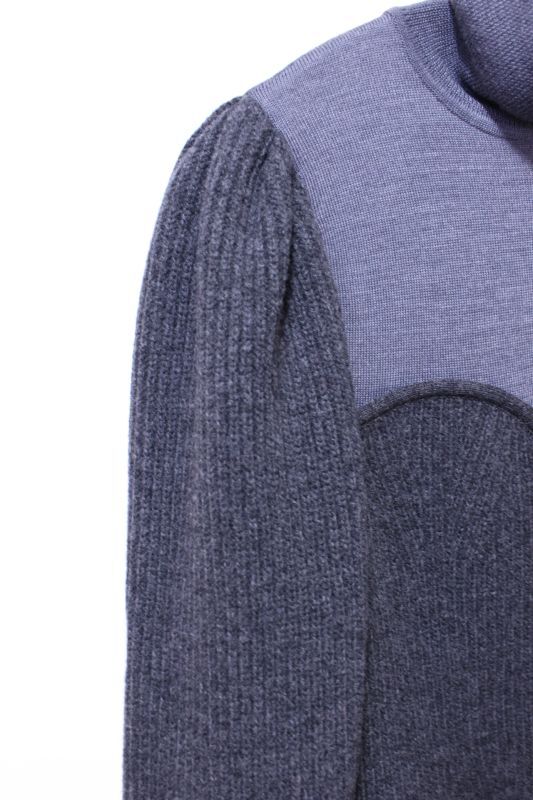 FETICO   PUFF SLEEVE WOOL TOP